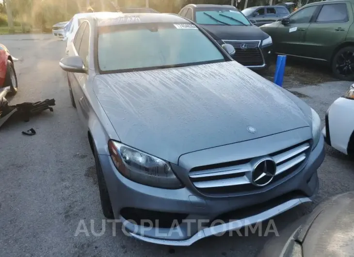 MERCEDES-BENZ C 300 4MAT 2015 vin 55SWF4KB1FU022046 from auto auction Copart