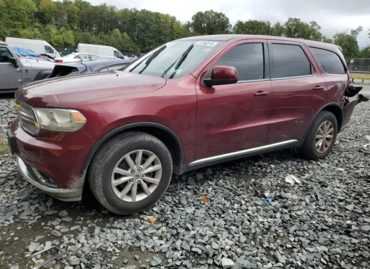 DODGE DURANGO SX 2019 vin 1C4RDHAGXKC632382 from auto auction Copart