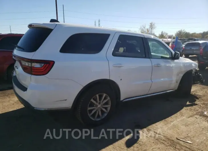 DODGE DURANGO SX 2018 vin 1C4RDJAG1JC415471 from auto auction Copart