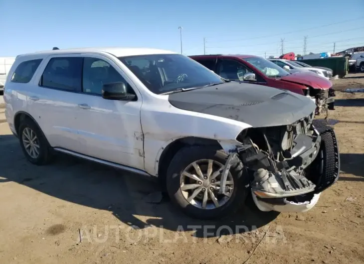 DODGE DURANGO SX 2018 vin 1C4RDJAG1JC415471 from auto auction Copart