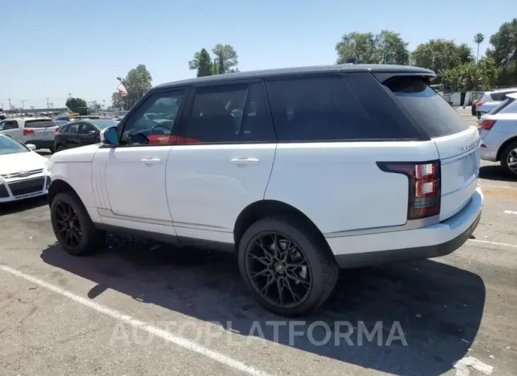 LAND ROVER RANGE ROVE 2016 vin SALGR2VFXGA263431 from auto auction Copart