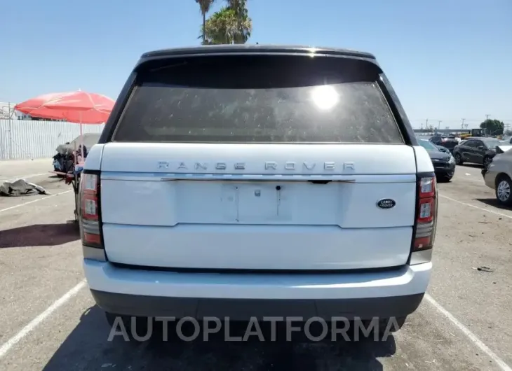 LAND ROVER RANGE ROVE 2016 vin SALGR2VFXGA263431 from auto auction Copart