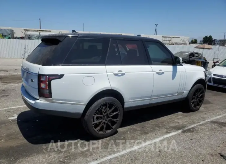 LAND ROVER RANGE ROVE 2016 vin SALGR2VFXGA263431 from auto auction Copart