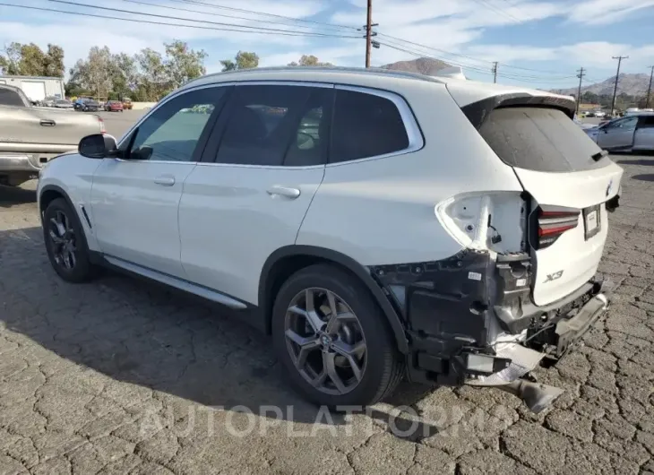 BMW X3 SDRIVE3 2023 vin 5UX43DP05P9P32019 from auto auction Copart