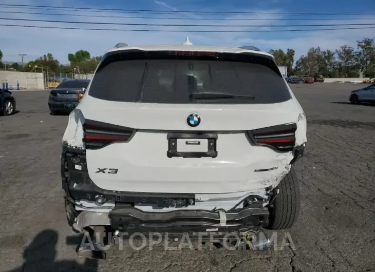 BMW X3 SDRIVE3 2023 vin 5UX43DP05P9P32019 from auto auction Copart