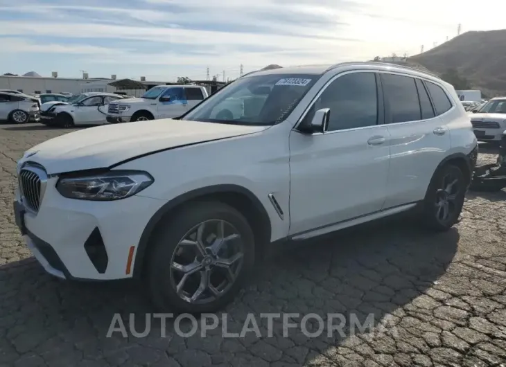 BMW X3 SDRIVE3 2023 vin 5UX43DP05P9P32019 from auto auction Copart