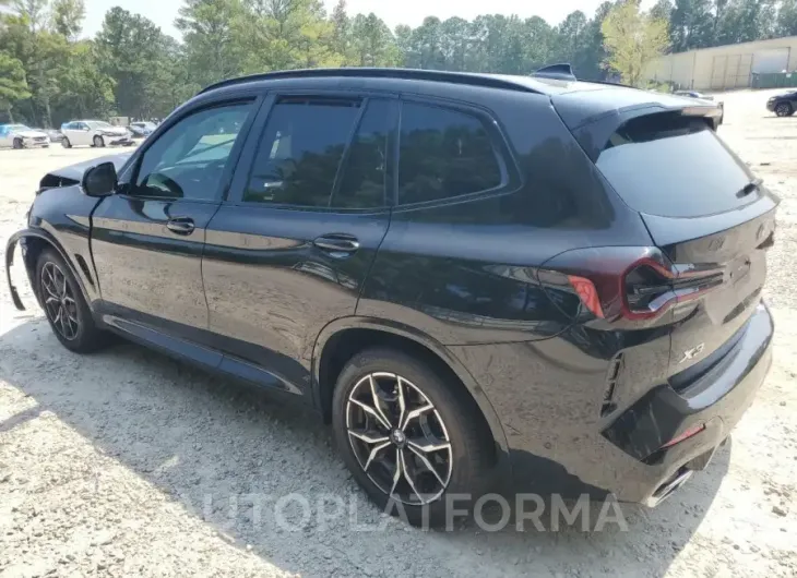 BMW X3 XDRIVE3 2023 vin 5UX53DP08P9N60296 from auto auction Copart