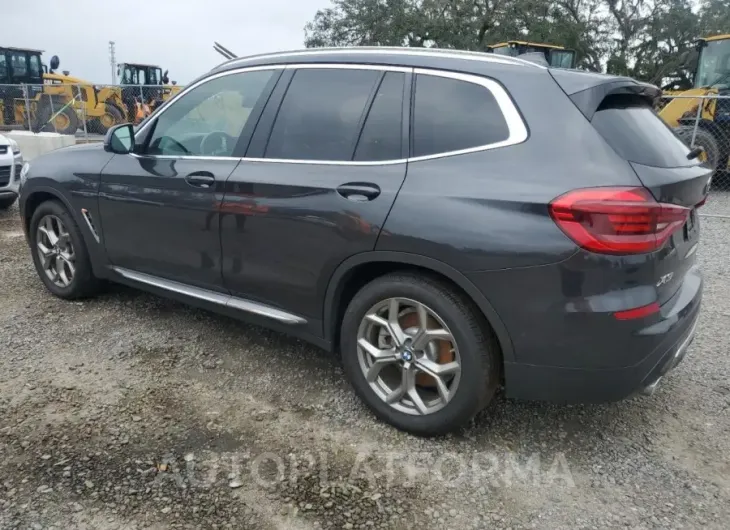 BMW X3 XDRIVE3 2020 vin 5UXTY5C01L9D66579 from auto auction Copart