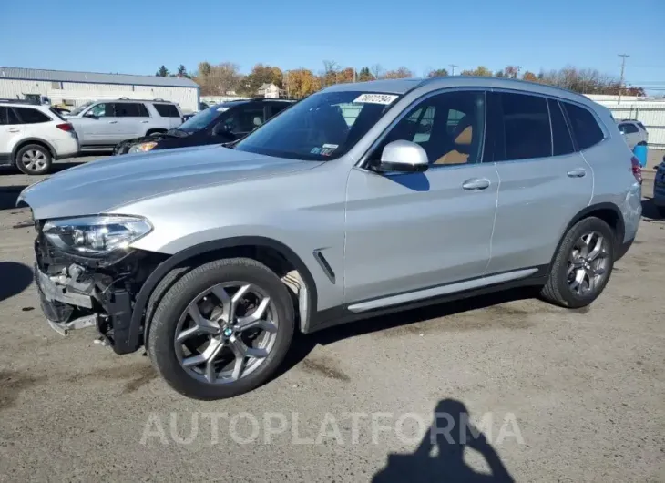 BMW X3 XDRIVE3 2021 vin 5UXTY5C06M9F36923 from auto auction Copart