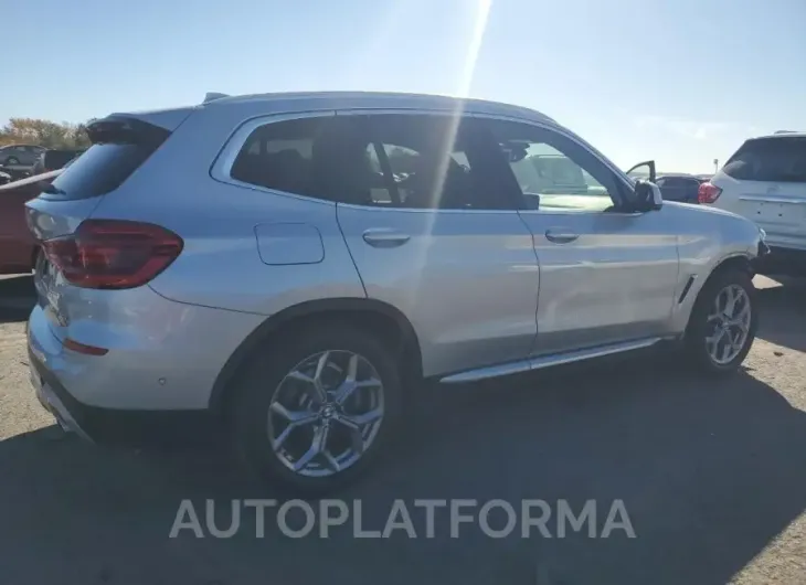 BMW X3 XDRIVE3 2021 vin 5UXTY5C06M9F36923 from auto auction Copart