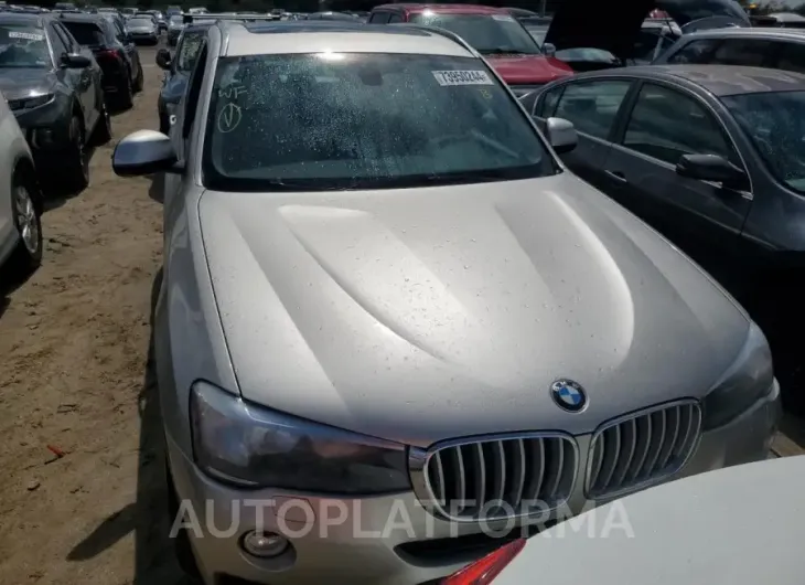 BMW X3 XDRIVE2 2015 vin 5UXWX9C5XF0D59867 from auto auction Copart