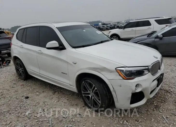 BMW X3 SDRIVE2 2016 vin 5UXWZ7C54G0M83761 from auto auction Copart