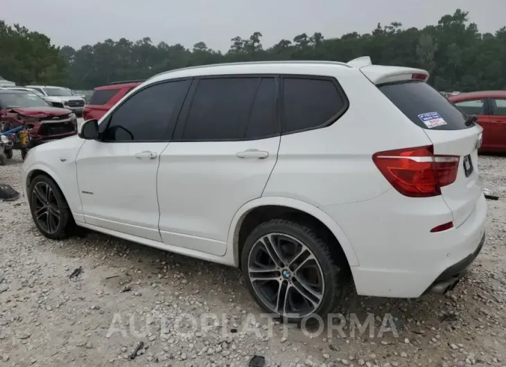 BMW X3 SDRIVE2 2016 vin 5UXWZ7C54G0M83761 from auto auction Copart