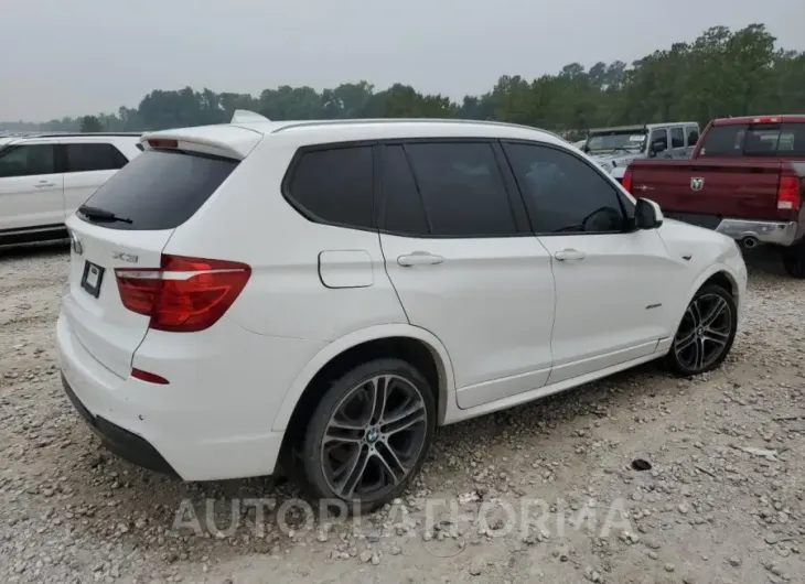 BMW X3 SDRIVE2 2016 vin 5UXWZ7C54G0M83761 from auto auction Copart