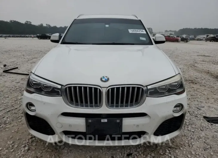 BMW X3 SDRIVE2 2016 vin 5UXWZ7C54G0M83761 from auto auction Copart