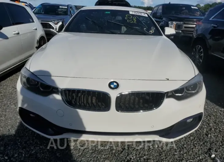 BMW 430I 2018 vin WBA4Z1C59JEC59854 from auto auction Copart