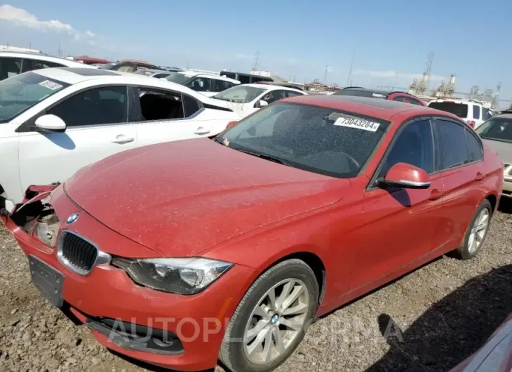 BMW 320 I 2016 vin WBA8A9C52GK619318 from auto auction Copart