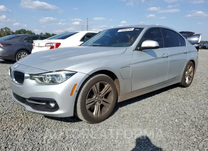 BMW 330E 2018 vin WBA8E1C57JA178515 from auto auction Copart