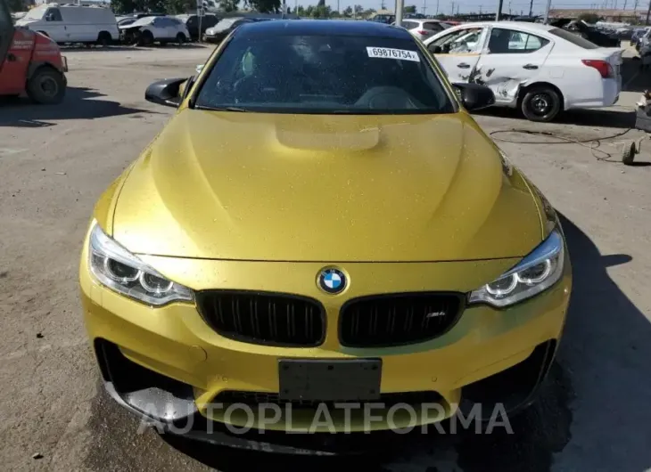 BMW M4 2017 vin WBS3R9C57HK709712 from auto auction Copart