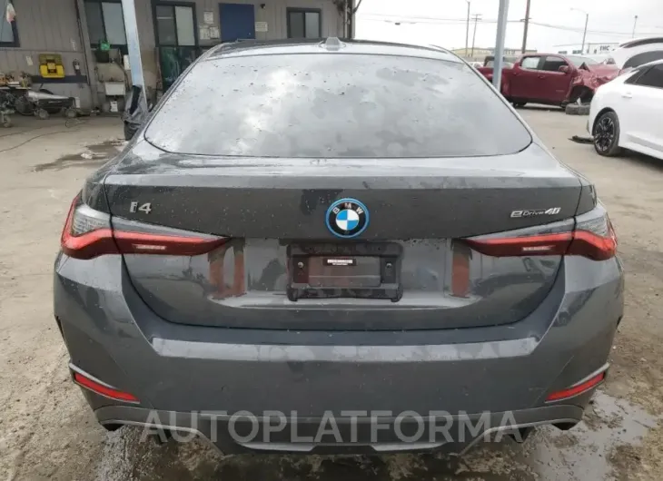 BMW I4 EDRIVE 2023 vin WBY73AW08PFN58817 from auto auction Copart