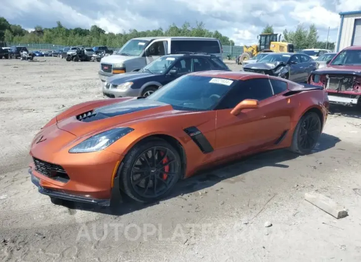 CHEVROLET CORVETTE Z 2015 vin 1G1YR2D64F5606571 from auto auction Copart