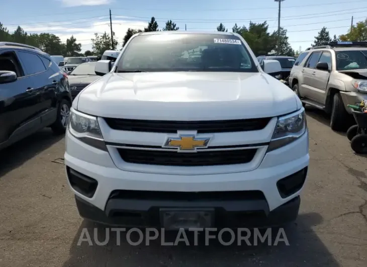 CHEVROLET COLORADO 2019 vin 1GCGTBEN5K1137146 from auto auction Copart