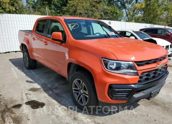 CHEVROLET COLORADO 2021 vin 1GCGTBENXM1183123 from auto auction Copart