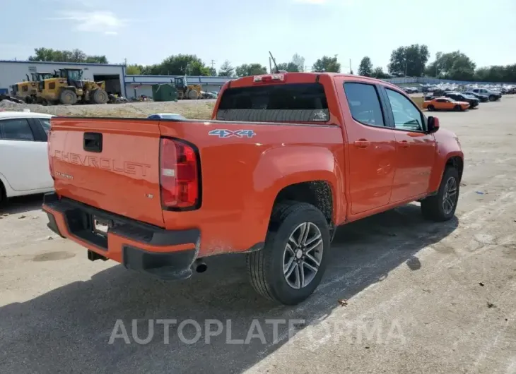 CHEVROLET COLORADO 2021 vin 1GCGTBENXM1183123 from auto auction Copart