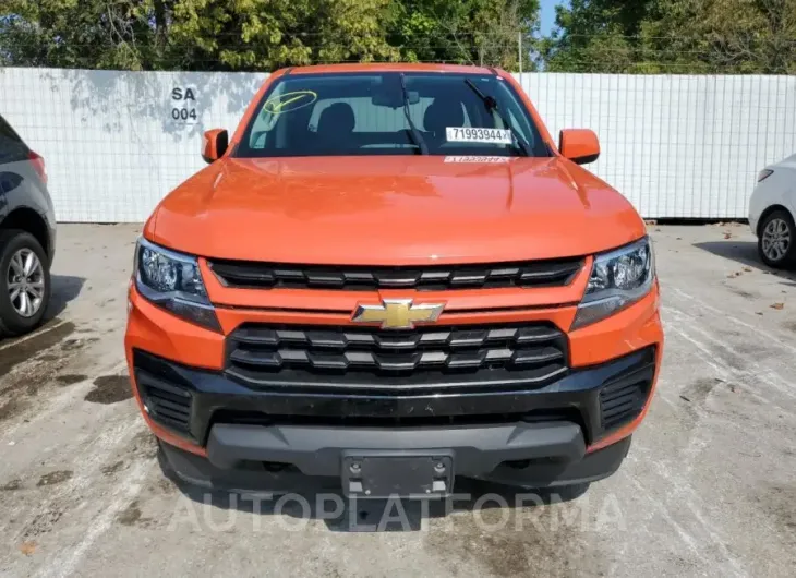 CHEVROLET COLORADO 2021 vin 1GCGTBENXM1183123 from auto auction Copart