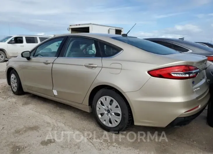 FORD FUSION S 2019 vin 3FA6P0G7XKR213667 from auto auction Copart