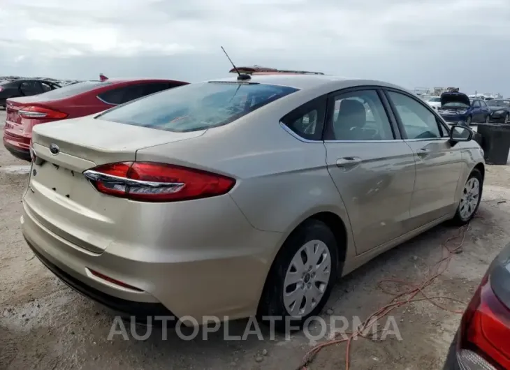 FORD FUSION S 2019 vin 3FA6P0G7XKR213667 from auto auction Copart