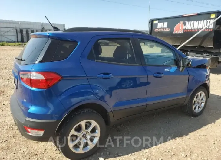 FORD ECOSPORT S 2019 vin MAJ6S3GL7KC280397 from auto auction Copart