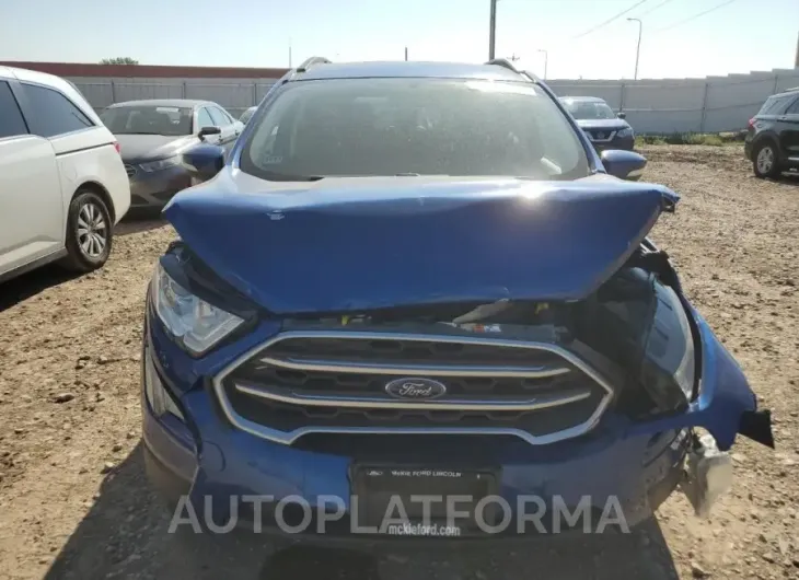 FORD ECOSPORT S 2019 vin MAJ6S3GL7KC280397 from auto auction Copart