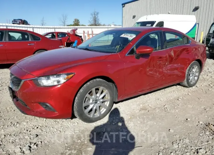 MAZDA 6 sport 2016 vin JM1GJ1U55G1448794 from auto auction Copart