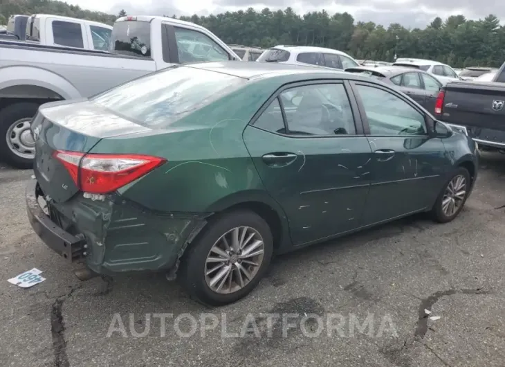 TOYOTA COROLLA L 2015 vin 2T1BURHE6FC259835 from auto auction Copart