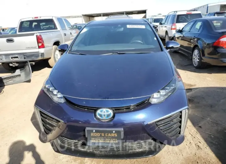 TOYOTA MIRAI 2017 vin JTDBVRBD4HA002192 from auto auction Copart