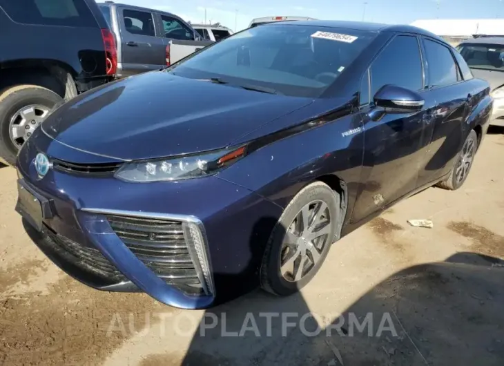 TOYOTA MIRAI 2017 vin JTDBVRBD4HA002192 from auto auction Copart