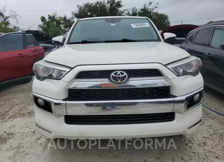 TOYOTA 4RUNNER SR 2019 vin JTEBU5JR8K5620880 from auto auction Copart