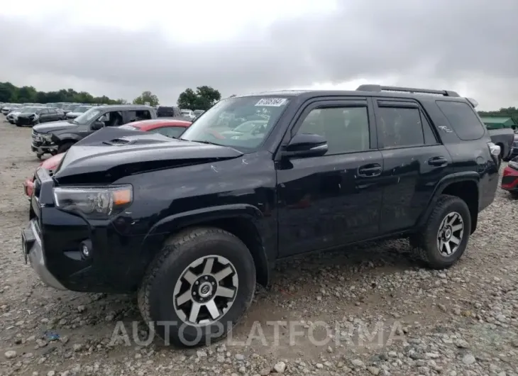 TOYOTA 4RUNNER SR 2022 vin JTERU5JR1N6005777 from auto auction Copart