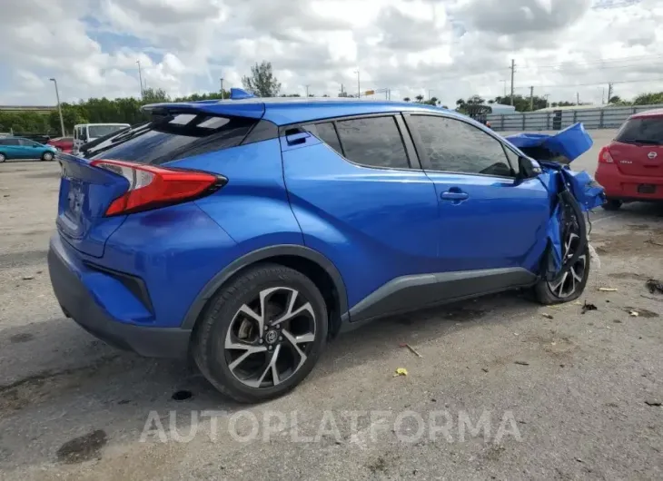 TOYOTA C-HR XLE 2018 vin JTNKHMBX1J1005329 from auto auction Copart