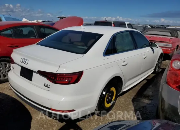 AUDI A4 PREMIUM 2018 vin WAUENAF49JA155338 from auto auction Copart