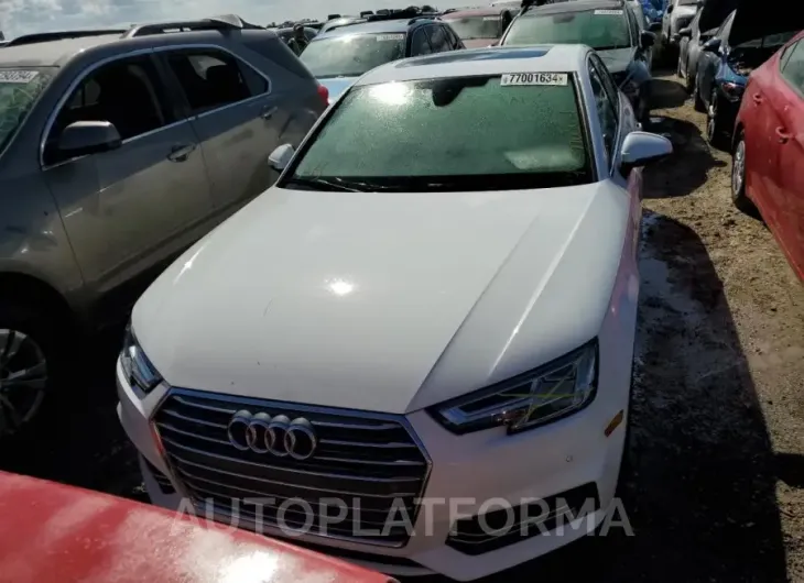 AUDI A4 PREMIUM 2018 vin WAUENAF49JA155338 from auto auction Copart