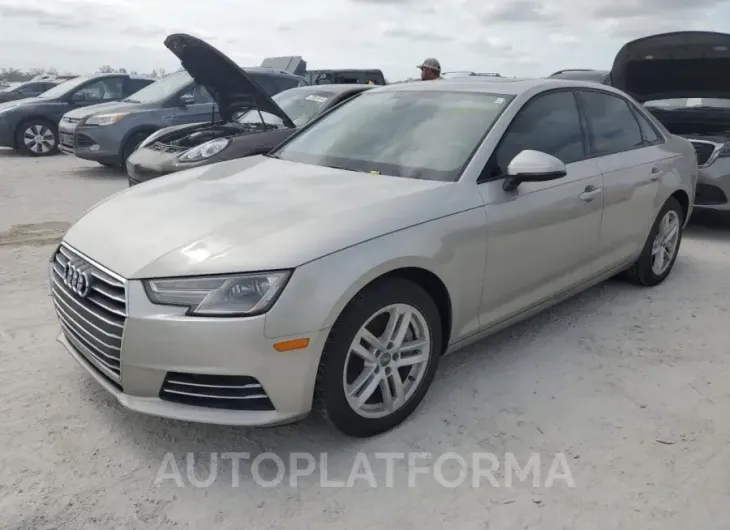 AUDI A4 PREMIUM 2017 vin WAUGNAF48HN052570 from auto auction Copart