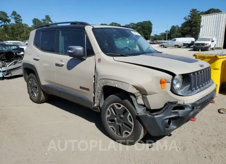 JEEP RENEGADE T 2016 vin ZACCJBCT2GPC75367 from auto auction Copart