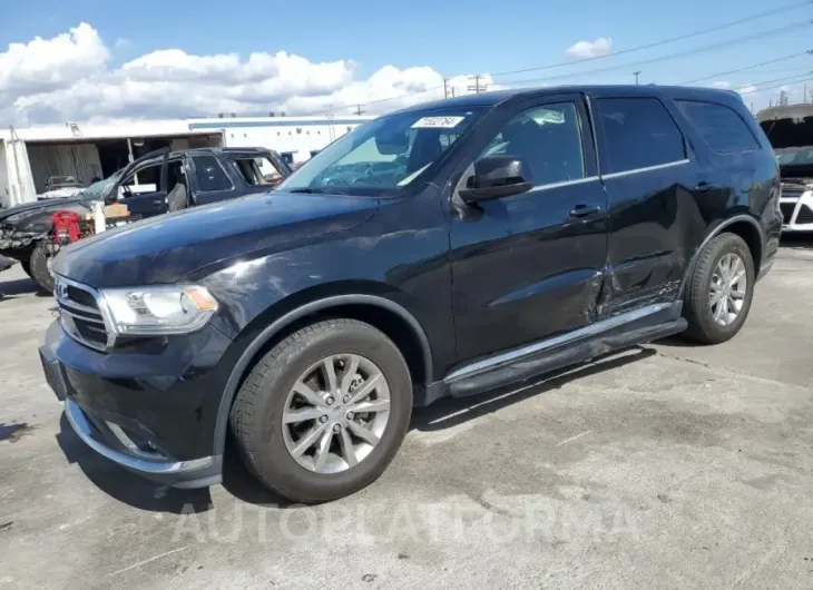 DODGE DURANGO SX 2018 vin 1C4RDHAG0JC385176 from auto auction Copart