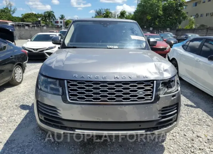 LAND ROVER RANGE ROVE 2020 vin SALGS2RU0LA590265 from auto auction Copart