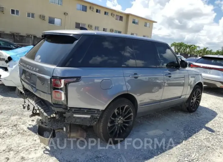 LAND ROVER RANGE ROVE 2020 vin SALGS2RU0LA590265 from auto auction Copart