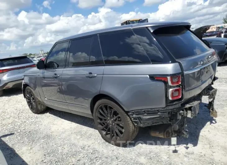 LAND ROVER RANGE ROVE 2020 vin SALGS2RU0LA590265 from auto auction Copart