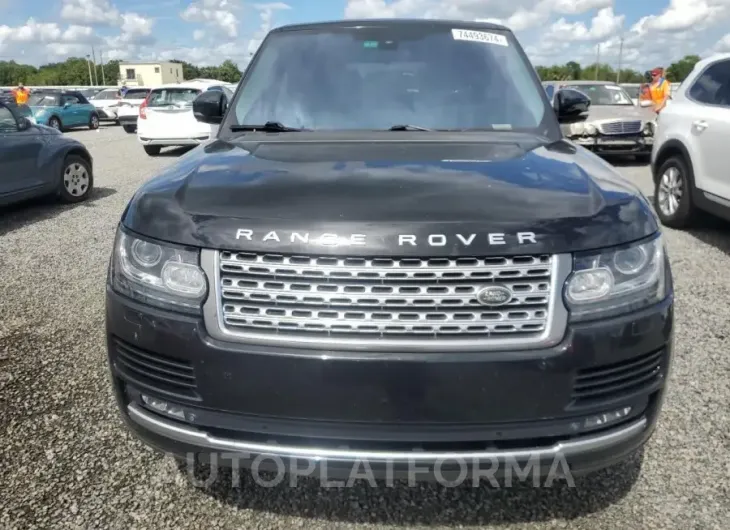 LAND ROVER RANGE ROVE 2015 vin SALGS3TF9FA199684 from auto auction Copart