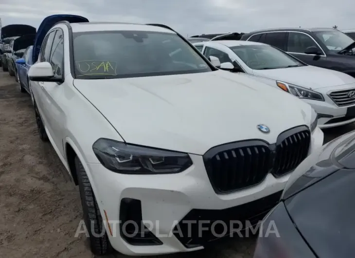 BMW X3 SDRIVE3 2024 vin 5UX43DP00R9U90596 from auto auction Copart